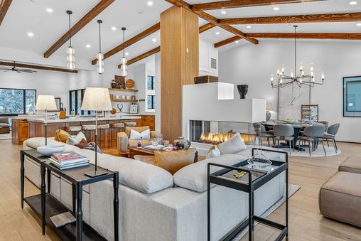 Fireplace in Living Room