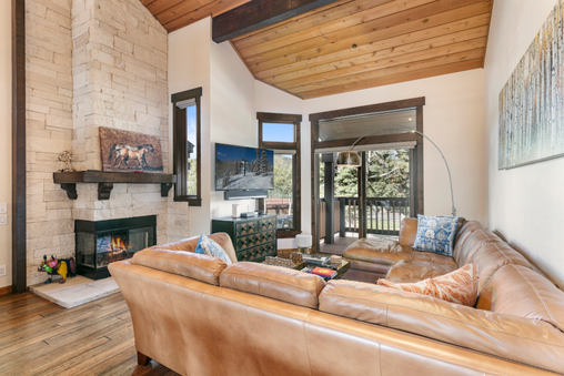 Fireplace in Living Room