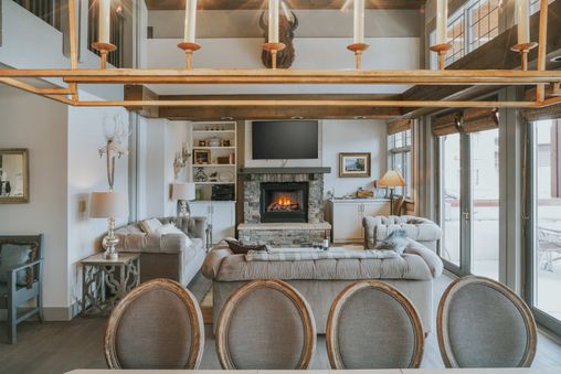 Fireplace in Living Room