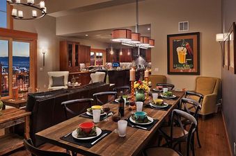Sunshine Peak Chalet Dining
