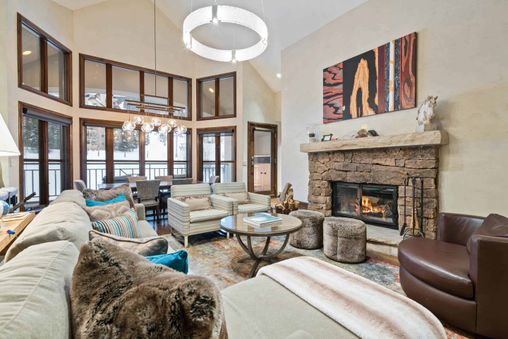 Fireplace in Living room