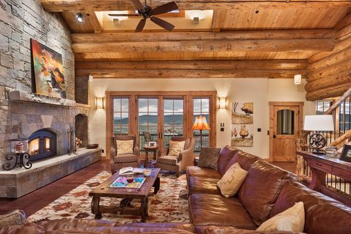 Fireplace in Living Room