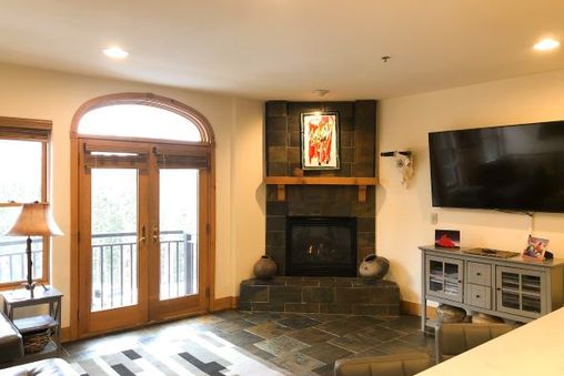 Fireplace in Living Room