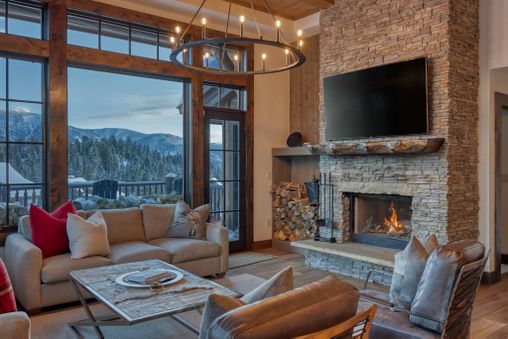 Fireplace in Living Room