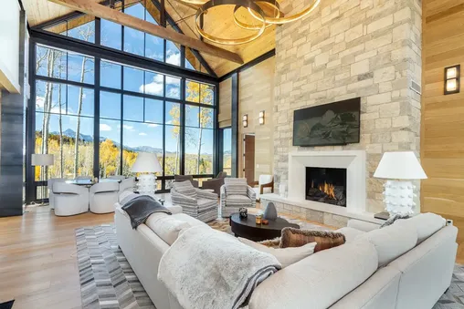 Fireplace in Living Room
