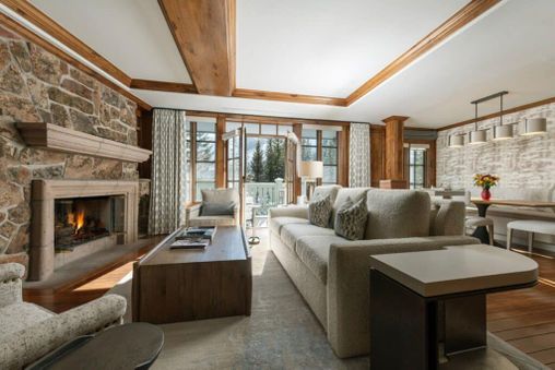 Fireplace in Living Room