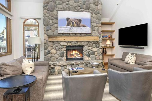 Wood Burning Fireplace