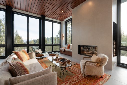 Fireplace in Living Room