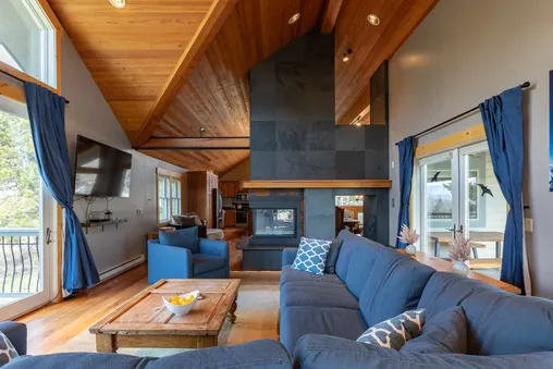 Fireplace in Great Room