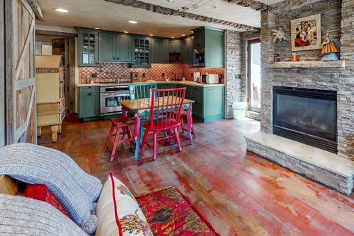 Fireplace in Living Area