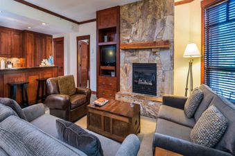 First Tracks Lodge Two Bedroom Living Room