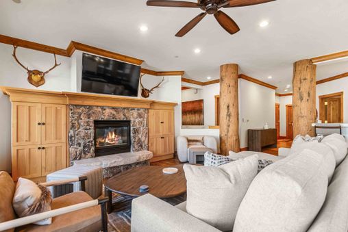Fireplace in Living Room