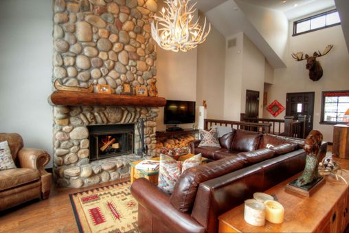 Fireplace in Living Room
