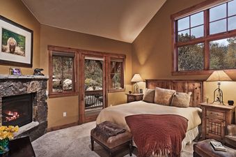 06 Master Bedroom with Fireplace