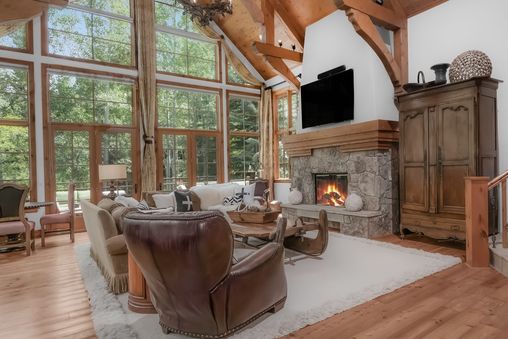 Fireplace in Living Room