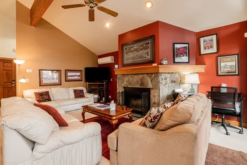 Fireplace in Living Room