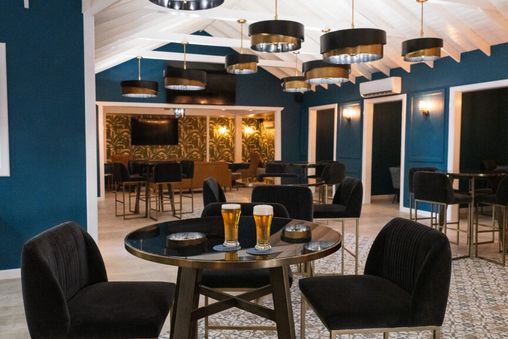 Elegantly renovated restaurants